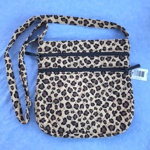 NWT Vera Bradley crossbody (Triple Zip Hipster)